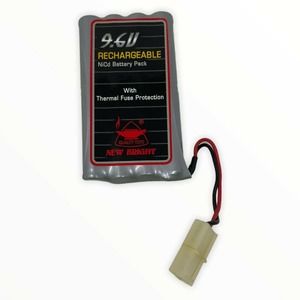 New Bright 9.6v Rechargeable Battery